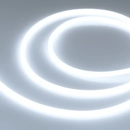 Фото #1 товара Светодиодная лента герметичная LUNA-X960-D8mm 24V White6000 (8 W/m, IP65, 360deg, 5m) (Arlight, CRI>90)