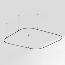 Фото #1 товара Основание ART-APRIORI-QUADRAT-SOFT-HANG-3500x3500 (BK) (Arlight, IP20 Металл, 3 года)