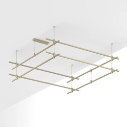 Фото #1 товара Основание ART-APRIORI-QUADRAT-2-ROD-400-2000x2000 (OG) (Arlight, IP20 Металл, 3 года)