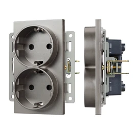 Фото #1 товара Механизм электрической розетки SCT-MEUD-PL-GR (250V, 16A) (Arlight, -)