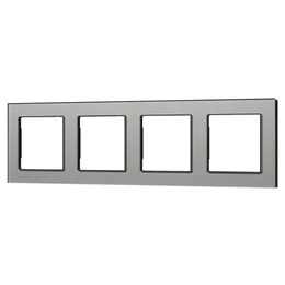 Фото #1 товара Рамка стеклянная FRM-GLARE-GS-4-GR (Arlight, -)