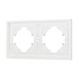 Фото #1 товара Рамка пластиковая FRM-TENDO-SFPL-2-WH (Arlight, Матовый белый)