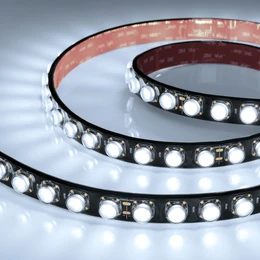 Фото #1 товара Светодиодная лента герметичная FLT-PS-A42-BLACK-23mm 24V White6000 (21 W/m, IP67, 30deg, 5m) (Arlight, -)