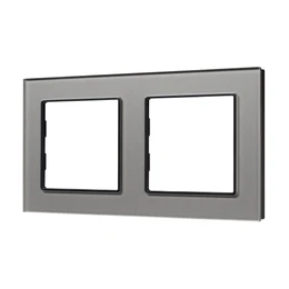 Фото #1 товара Рамка стеклянная FRM-GLARE-GS-2-GR (Arlight, -)