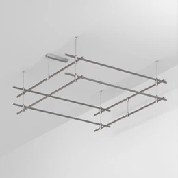 Фото #1 товара Основание ART-APRIORI-QUADRAT-2-ROD-400-2000x2000 (TN) (Arlight, IP20 Металл, 3 года)