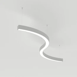 Фото #1 товара Светильник SP-LINE-HANG ARC-S3535-D800-65W Day4000 (WHITE, 230V) (Arlight, Металл)