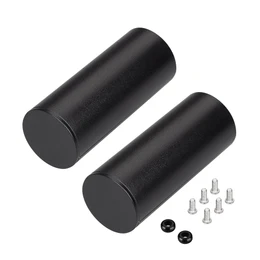 Фото #1 товара Заглушка ROUND-D36-360 BLACK с отверстием (Arlight, Металл)