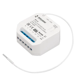 Фото #1 товара INTELLIGENT ARLIGHT Релейный модуль TY-702-72-WTI-WTO-PS-IN (230V, 2x5A, TUYA Wi-Fi, 433Mhz) (IARL, IP20 Пластик, 3 года)