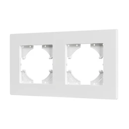 Фото #1 товара Рамка пластиковая FRM-PERIO-PL-2-WH (Arlight, -)