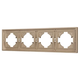 Фото #1 товара Рамка пластиковая FRM-TENDO-PL-4-GD (Arlight, Песочный)