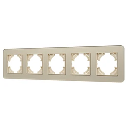 Фото #1 товара Рамка стеклянная FRM-OMALI-GS-5-GD (Arlight, -)