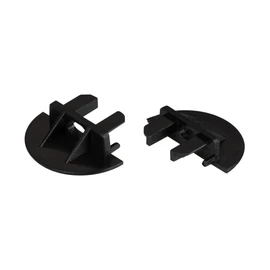 Фото #1 товара Заглушка для MIC-FS-R черная с отверстием (Arlight, Пластик)