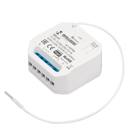 Фото #1 товара INTELLIGENT ARLIGHT Релейный модуль TY-701-72-DRI-DRO-PS-IN (230V, 1x10A, TUYA Wi-Fi, 433Mhz) (IARL, IP20 Пластик, 3 года)
