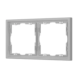 Фото #1 товара Рамка пластиковая FRM-NOBE-SFPL-2-IS (Arlight, Никель)