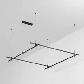 Фото #1 товара Основание ART-APRIORI-QUADRAT-HANG-2000x2000 (BK) (Arlight, IP20 Металл, 3 года)