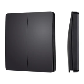 Фото #1 товара INTELLIGENT ARLIGHT Кнопочная панель KINETIC-801-22-2G-WP-SUF Black (No battery, IP67, 433Mhz) (IARL, IP67 Пластик, 3 года)