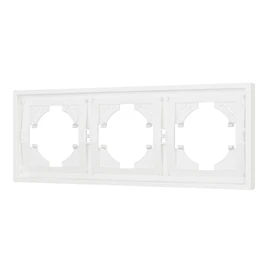 Фото #1 товара Рамка пластиковая FRM-TENDO-SFPL-3-WH (Arlight, Матовый белый)