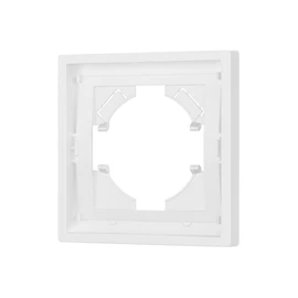 Фото #1 товара Рамка пластиковая FRM-TENDO-PL-1-WH (Arlight, Белый)