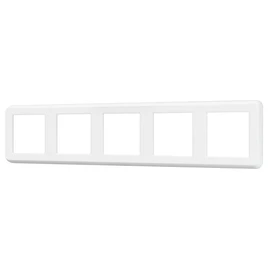 Фото #1 товара Рамка пластиковая FRM-VERSA-PL-5-WH (Arlight, -)