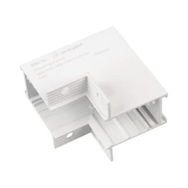 Фото #1 товара Коннектор угловой MAG-CON-MINI-2538-F-L90-INT (WH) (Arlight, IP20 Металл, 5 лет)