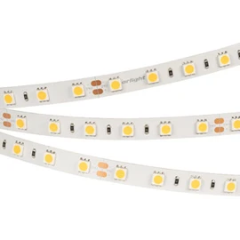 Фото #1 товара Светодиодная лента RT-B60-10mm 24V White6000 (14.4 W/m, IP20, 5m) (Arlight, 14.4 Вт/м, IP20)