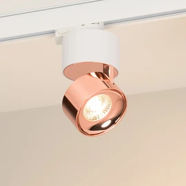 Фото #1 товара Светильник SP-PLURIO-TRACK-4TR-R77-9W Warm3000 (WH-COP, 36 deg, 230V) (Arlight, IP20 Металл, 3 года)