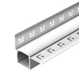 Фото #1 товара Профиль FANTOM-W20-H20-EDGE-2000 ANOD (Arlight, Алюминий)