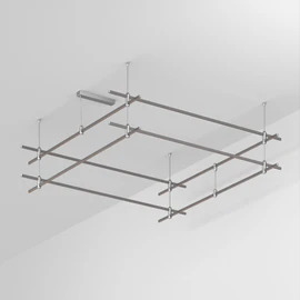 Фото #1 товара Основание ART-APRIORI-QUADRAT-2-ROD-400-2000x2000 (TN) (Arlight, IP20 Металл, 3 года)