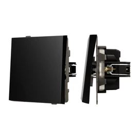 Фото #1 товара Механизм выключателя одноклавишный непроходной SWT-TENDO-MK01-PL-BK (230V, 10A) (Arlight, Черный)