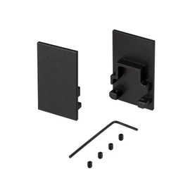 Фото #1 товара Заглушка SL-COMFORT-2542 BLACK глухая (Arlight, Металл)