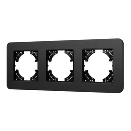 Фото #1 товара Рамка алюминиевая FRM-AKIRY-SFAL-3-BK (Arlight, -)