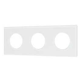 Фото #1 товара Рамка стеклянная FRM-GLARE-GC-3-WH (Arlight, -)