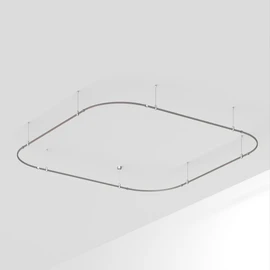 Фото #1 товара Основание ART-APRIORI-QUADRAT-SOFT-ROD-400-3500x3500 (TN) (Arlight, IP20 Металл, 3 года)