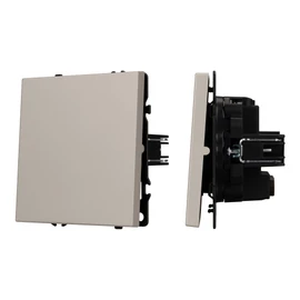 Фото #1 товара Механизм выключателя одноклавишный перекрёстный SWT-NOBE-MKX1-SFPL-CA (230V, 10A) (Arlight, Кашемир)