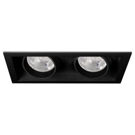 Фото #1 товара Светильник MS-VORTEX-BUILT-S250x140-2x30W Warm3000 (BK-BK, 30 deg, 230V) (Arlight, IP20 Металл, 5 лет)