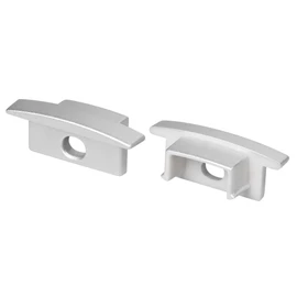 Фото #1 товара Заглушка LINE-2308-F SILVER с отверстием (Arlight, Пластик)