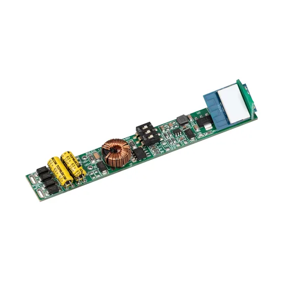 Фото товара INTELLIGENT ARLIGHT Диммер SMART-CC-201-72-DIM-IN (48V, 1x350-700mA, Track, ZB) (IARL, IP20 Пластик, 5 лет)