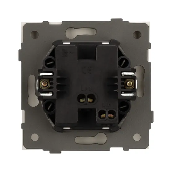 Фото #2 товара Механизм звонкового выключателя SWT-TENDO-MKR1-PL-WH (230V, 10A) (Arlight, Белый)