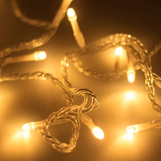 Фото #3 товара Светодиодная гирлянда ARD-STRING-HOME-5000-CLEAR-50LED-STD WARM (230V, 3.5W) (Ardecoled, IP20)