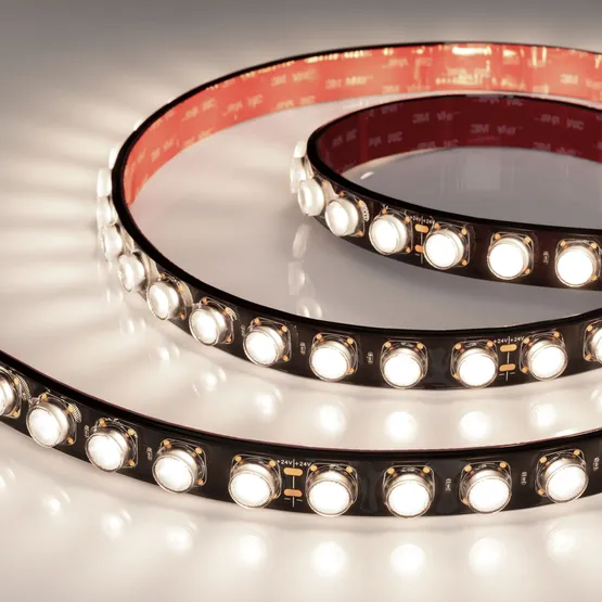 Фото #1 товара Светодиодная лента герметичная FLT-PS-A42-BLACK-23mm 24V Day4000 (21 W/m, IP67, 30deg, 5m) (Arlight, -)