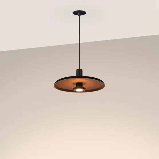 Фото #2 товара Светильник SP-KOTARO-R350-12W Warm3000 (BK-CF, 36 deg, 230V, TRIAC) (Arlight, IP20)