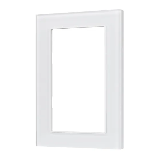 Фото #1 товара Рамка стеклянная FRM-GLARE-GS-D-WH (Arlight, -)