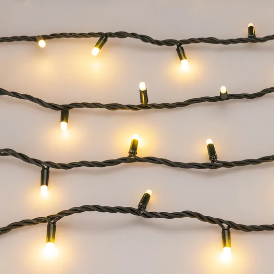 Фото #4 товара Светодиодная гирлянда ARD-STRING-PRO-1000-GREEN-100LED-MILK-PULSE Warm (230V, 7W) (Ardecoled, IP65)