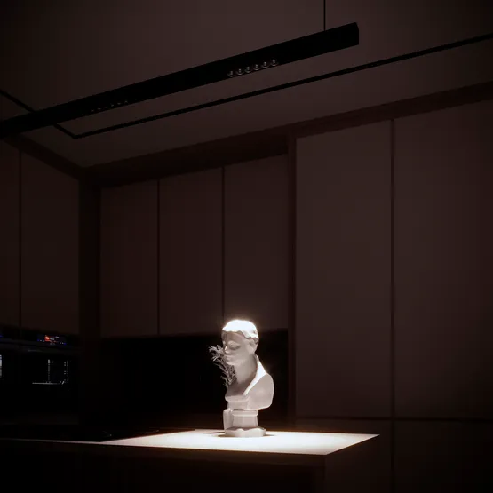 Фото #4 товара Светильник MAG-DARK-45-L400-12W Warm3000 (BK, 20 deg, 24V) (Arlight, IP20 Металл, 5 лет)