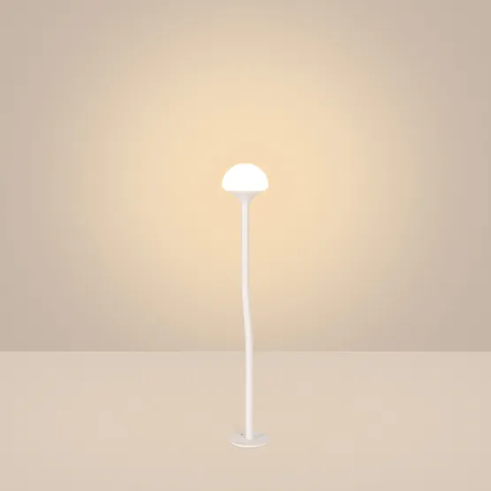 Фото #4 товара Светильник KT-MUCENA-BOLL-A-H350-1W Warm3000 (WH, 85 deg, 24V) (Arlight, IP65 Металл, 3 года)