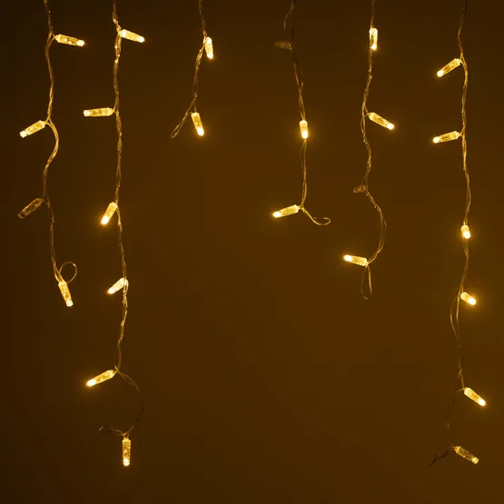 Фото #1 товара Светодиодная гирлянда ARD-EDGE-CLASSIC-2400x600-CLEAR-88LED-MILK-FLASH Warm/Warm (230V, 6W) (Ardecoled, IP65)