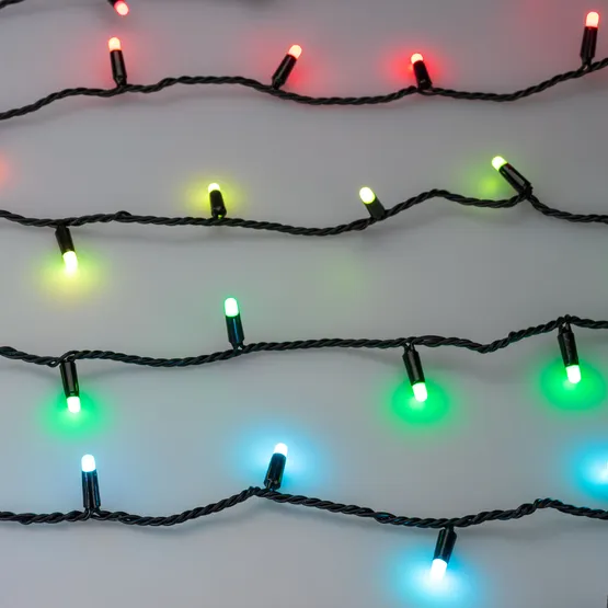 Фото #7 товара Светодиодная гирлянда ARD-STRING-CLASSIC-10000-BLACK-100LED-MILK-LIVE RGB-DMX (24V, 10W) (Ardecoled, IP65)