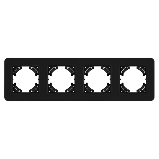 Фото #3 товара Рамка стеклянная FRM-OMALI-SFGS-4-BK (Arlight, -)