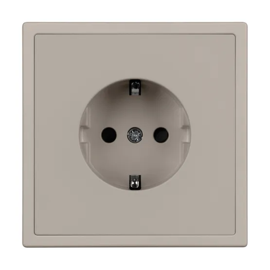 Фото #2 товара Механизм электрической розетки SCT-NOBE-MEU1-SFPL-CA (230V, 16A) (Arlight, Кашемир)