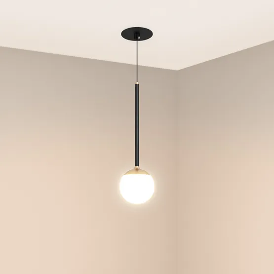 Фото #2 товара Светильник SP-BEADS-HANG-BUILT-T-R100-8W Warm3000 (BK-GD, 180 deg, 230V) (Arlight, IP20 Металл, 5 лет)